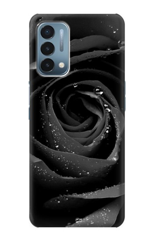 S1598 Black Rose Case Cover Custodia per OnePlus Nord N200 5G