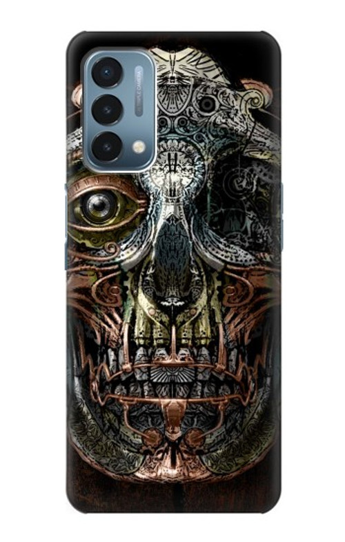S1685 Steampunk Skull Head Case Cover Custodia per OnePlus Nord N200 5G