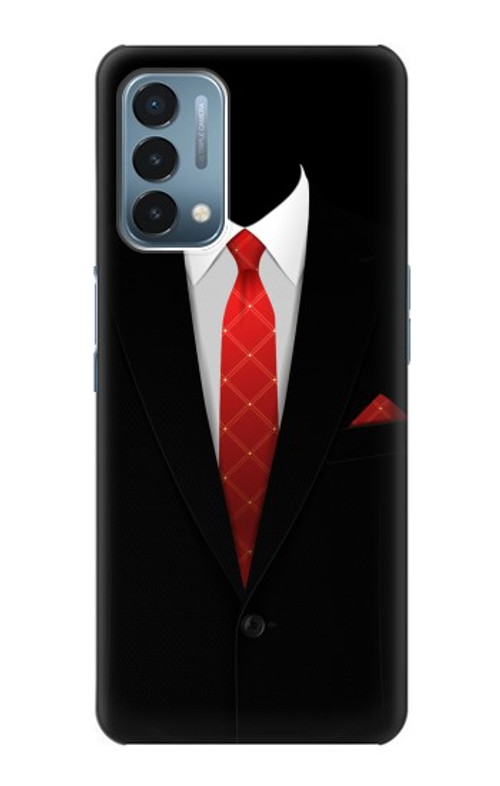 S1805 Black Suit Case Cover Custodia per OnePlus Nord N200 5G