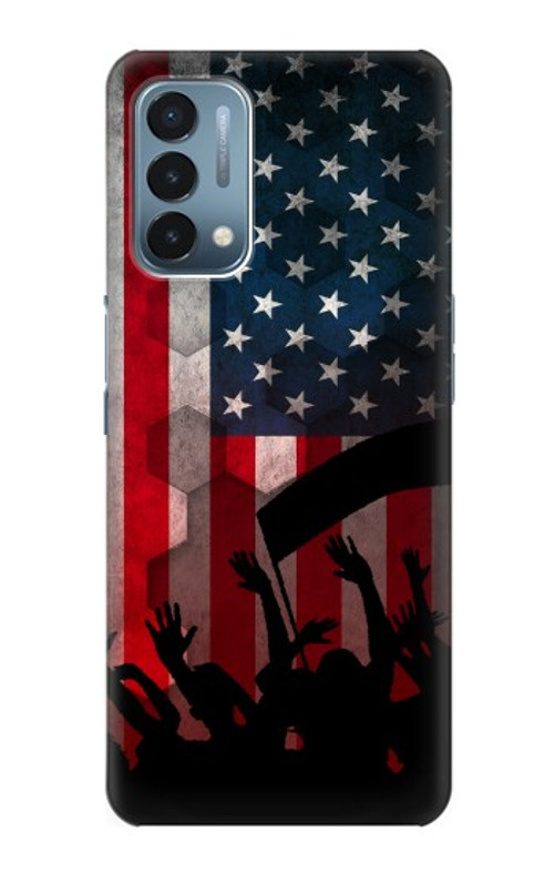S2989 USA America Soccer Case Cover Custodia per OnePlus Nord N200 5G S2989 USA America Soccer Case Cover Custodia per OnePlus Nord N200 5G