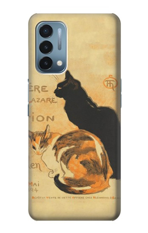 S3229 Vintage Cat Poster Case Cover Custodia per OnePlus Nord N200 5G