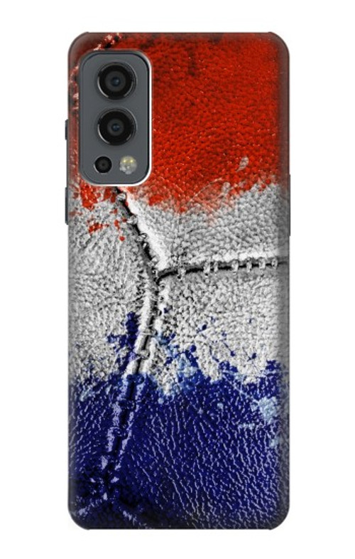 S3304 France Flag Vintage Football Graphic Case Cover Custodia per OnePlus Nord 2 5G