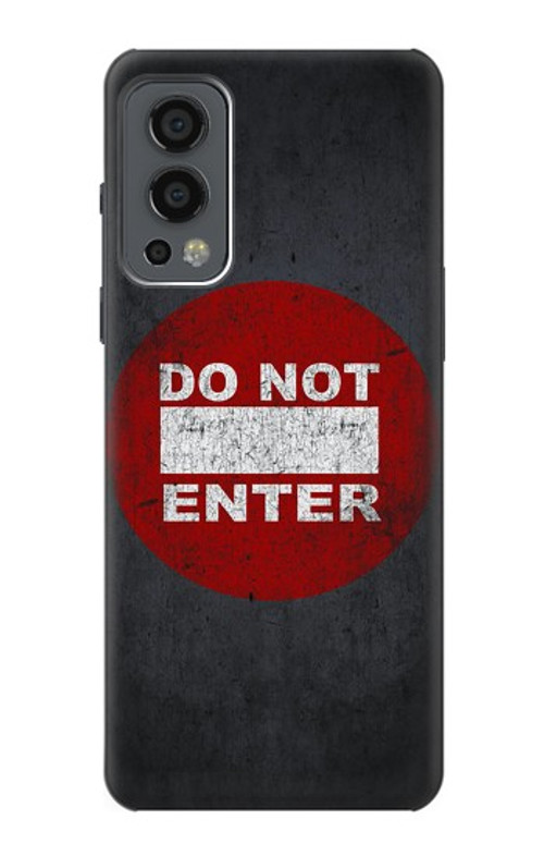 S3683 Do Not Enter Case Cover Custodia per OnePlus Nord 2 5G