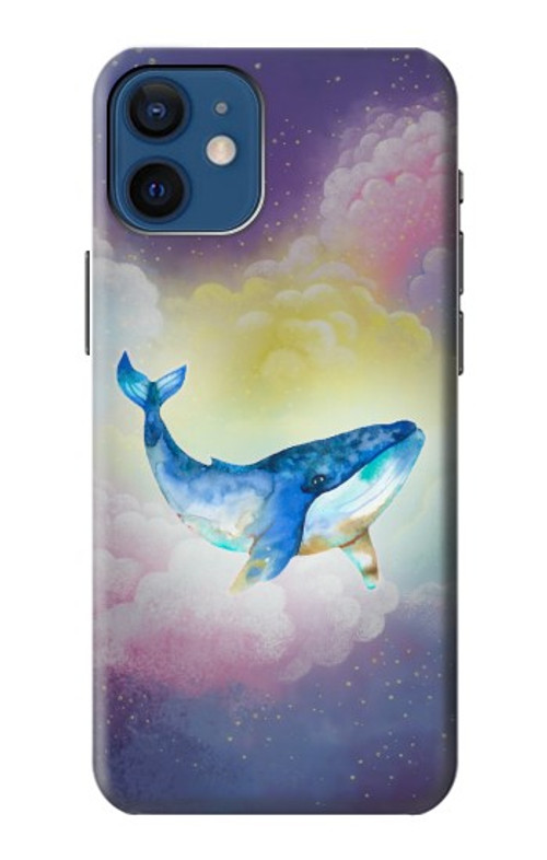 S3802 Dream Whale Pastel Fantasy Case Cover Custodia per iPhone 12 mini