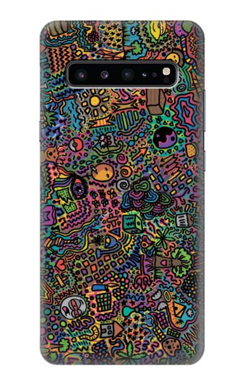 S3815 Psychedelic Art Case Cover Custodia per Samsung Galaxy S10 5G