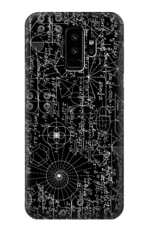 S3808 Mathematics Blackboard Case Cover Custodia per Samsung Galaxy S9