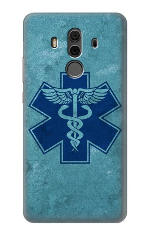 S3824 Caduceus Medical Symbol Case Cover Custodia per Huawei Mate 10 Pro, Porsche Design