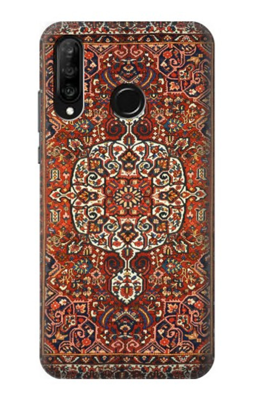 S3813 Persian Carpet Rug Pattern Case Cover Custodia per Huawei P30 lite