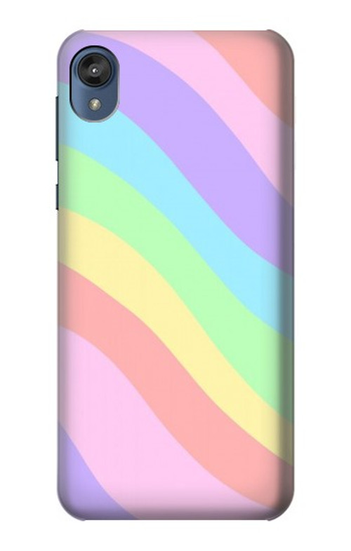 S3810 Pastel Unicorn Summer Wave Case Cover Custodia per Motorola Moto E6, Moto E (6th Gen)