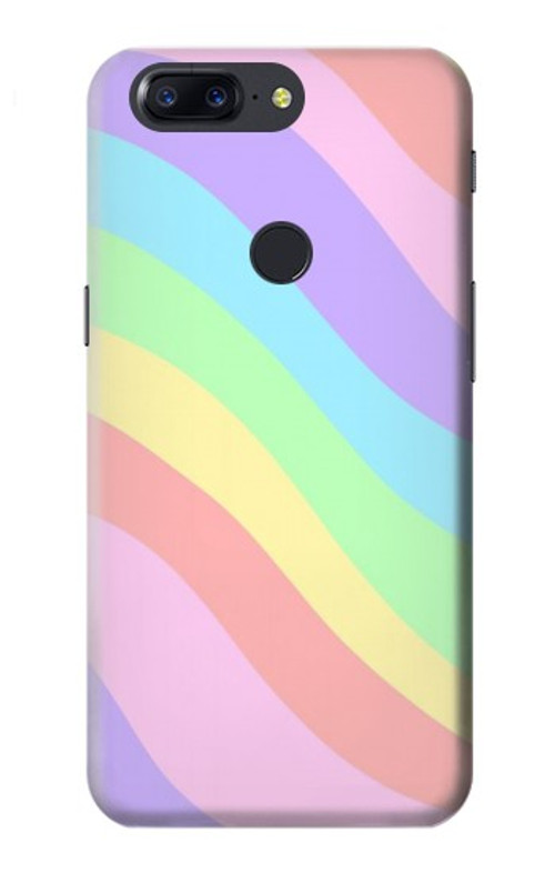 S3810 Pastel Unicorn Summer Wave Case Cover Custodia per OnePlus 5T