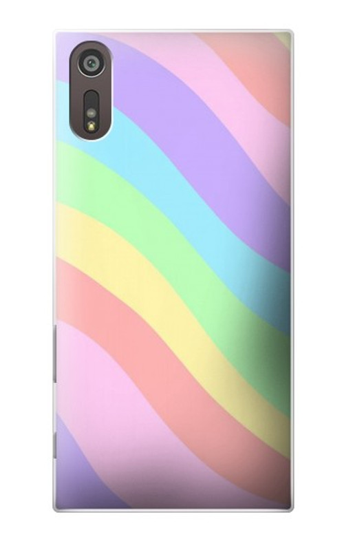 S3810 Pastel Unicorn Summer Wave Case Cover Custodia per Sony Xperia XZ