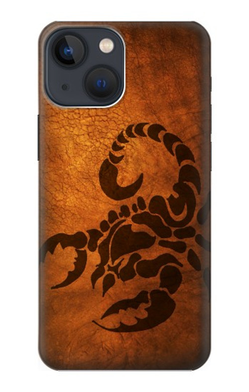 S0683 Scorpion Tattoo Case Cover Custodia per iPhone 13 mini