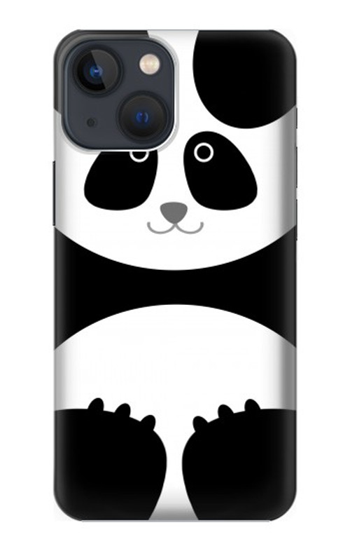 S2085 Panda Minimalist Case Cover Custodia per iPhone 13 mini