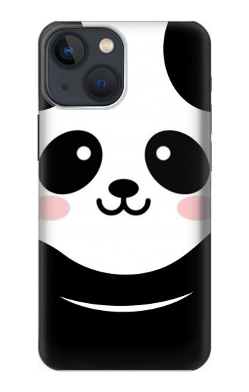S2662 Cute Panda Cartoon Case Cover Custodia per iPhone 13 mini