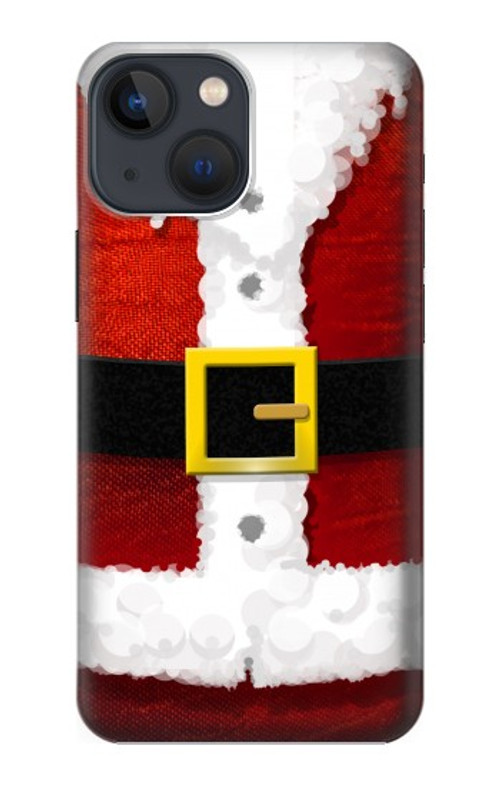 S2846 Christmas Santa Red Suit Case Cover Custodia per iPhone 13 mini