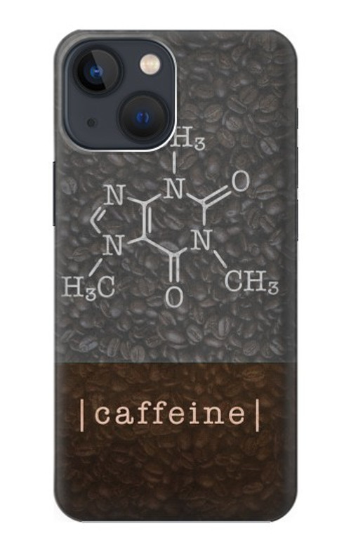 S3475 Caffeine Molecular Case Cover Custodia per iPhone 13 mini