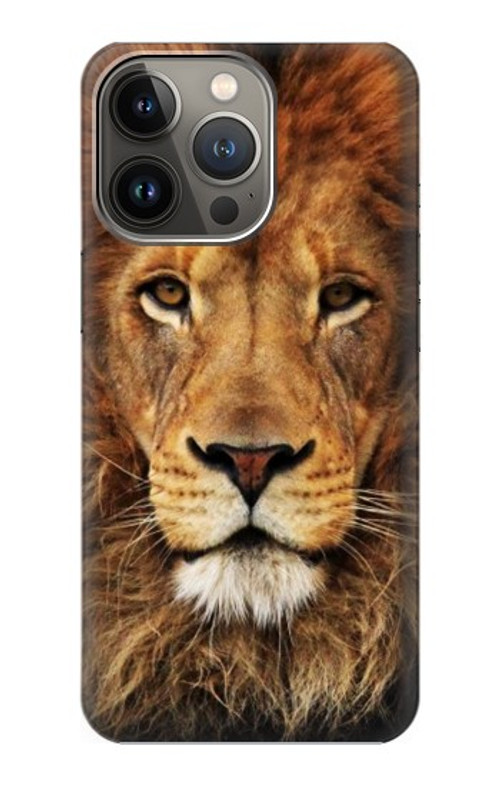 S2870 Lion King of Beasts Case Cover Custodia per iPhone 13 Pro Max