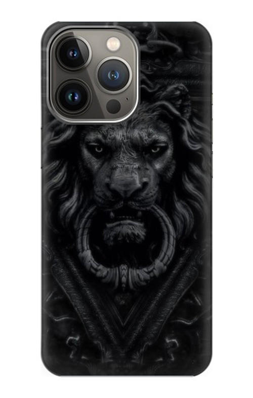 S3619 Dark Gothic Lion Case Cover Custodia per iPhone 13 Pro Max
