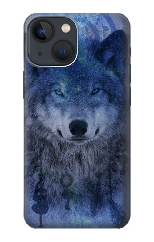 S3410 Wolf Dream Catcher Case Cover Custodia per iPhone 13