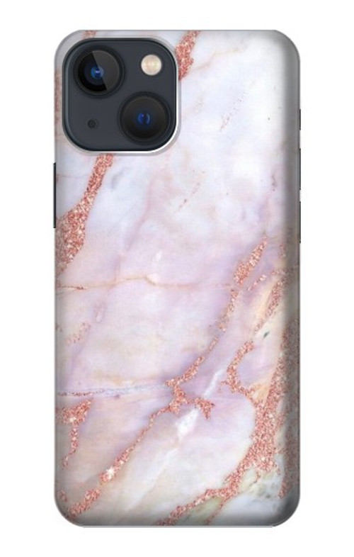 S3482 Soft Pink Marble Graphic Print Case Cover Custodia per iPhone 13