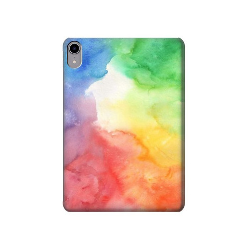 S2945 Colorful Watercolor Case Cover Custodia per iPad mini 6, iPad mini (2021)