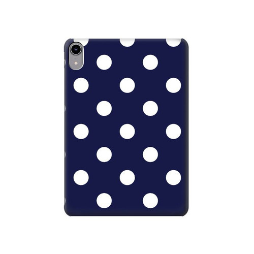 S3533 Blue Polka Dot Case Cover Custodia per iPad mini 6, iPad mini (2021)