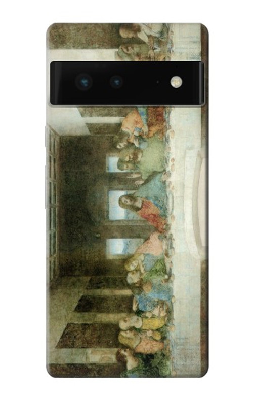 S0173 Leonardo DaVinci The Last Supper Case Cover Custodia per Google Pixel 6