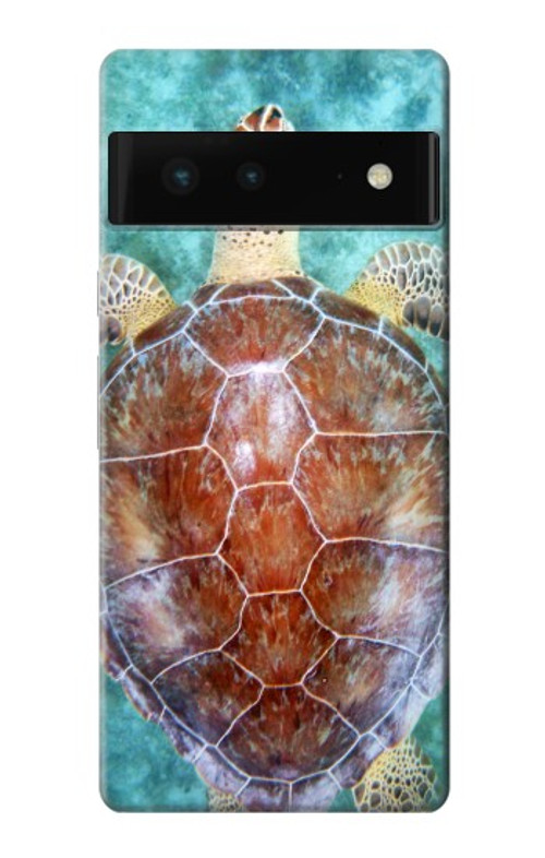 S1424 Sea Turtle Case Cover Custodia per Google Pixel 6