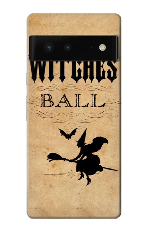S2648 Vintage Halloween The Witches Ball Case Cover Custodia per Google Pixel 6