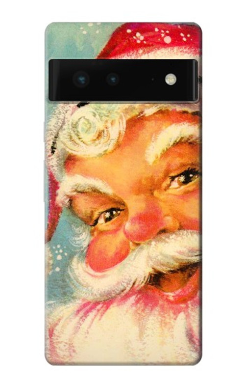 S2840 Christmas Vintage Santa Case Cover Custodia per Google Pixel 6
