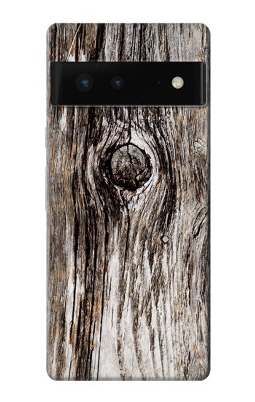S2844 Old Wood Bark Graphic Case Cover Custodia per Google Pixel 6