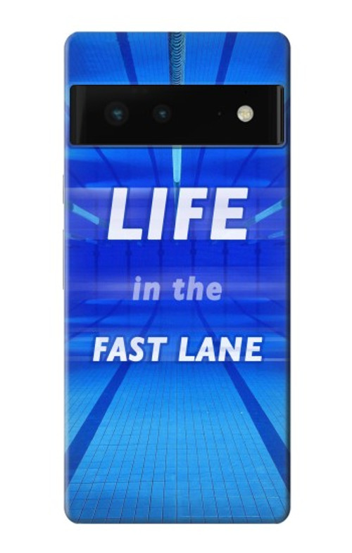 S3136 Life in the Fast Lane Swimming Pool Case Cover Custodia per Google Pixel 6