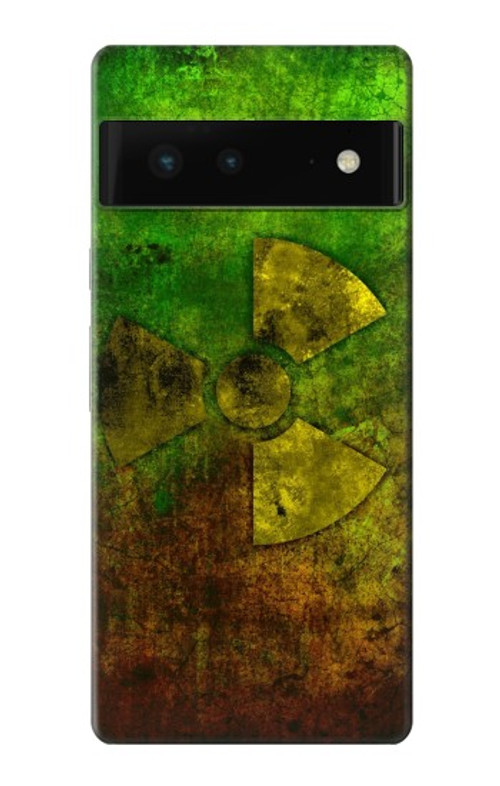 S3202 Radioactive Nuclear Hazard Symbol Case Cover Custodia per Google Pixel 6