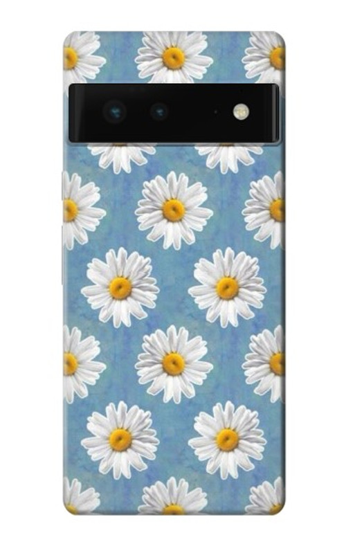 S3454 Floral Daisy Case Cover Custodia per Google Pixel 6