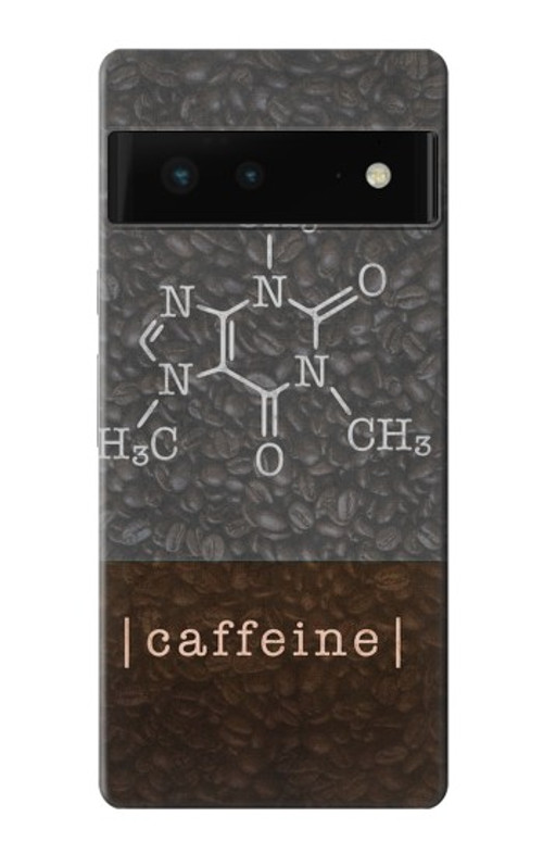 S3475 Caffeine Molecular Case Cover Custodia per Google Pixel 6