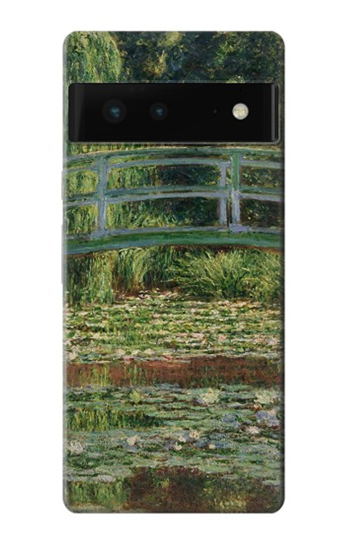 S3674 Claude Monet Footbridge and Water Lily Pool Case Cover Custodia per Google Pixel 6