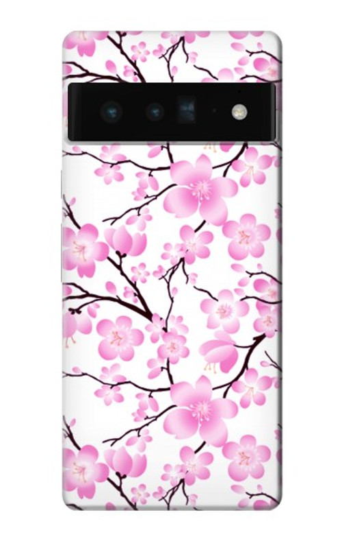 S1972 Sakura Cherry Blossoms Case Cover Custodia per Google Pixel 6 Pro