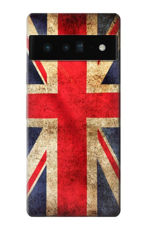 S2303 British UK Vintage Flag Case Cover Custodia per Google Pixel 6 Pro S2303 British UK Vintage Flag Case Cover Custodia per Google Pixel 6 Pro