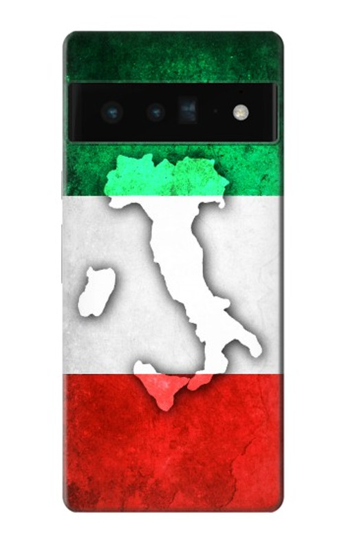 S2338 Italy Flag Case Cover Custodia per Google Pixel 6 Pro