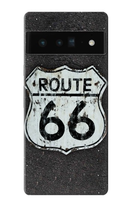 S3207 Route 66 Sign Case Cover Custodia per Google Pixel 6 Pro