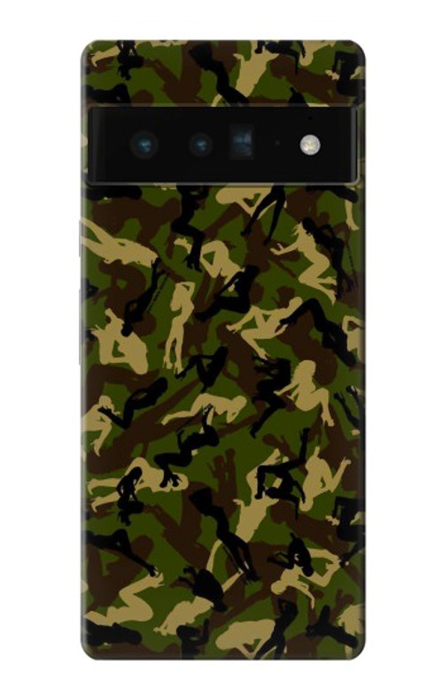 S3356 Sexy Girls Camo Camouflage Case Cover Custodia per Google Pixel 6 Pro