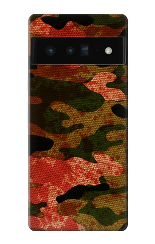 S3393 Camouflage Blood Splatter Case Cover Custodia per Google Pixel 6 Pro