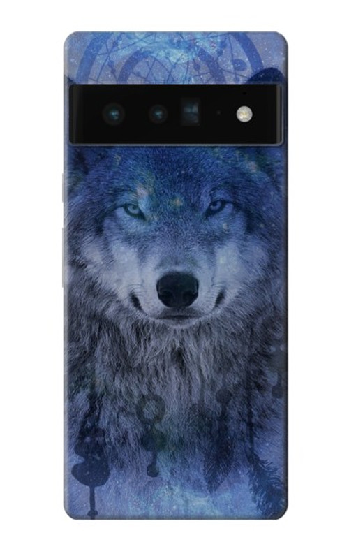 S3410 Wolf Dream Catcher Case Cover Custodia per Google Pixel 6 Pro