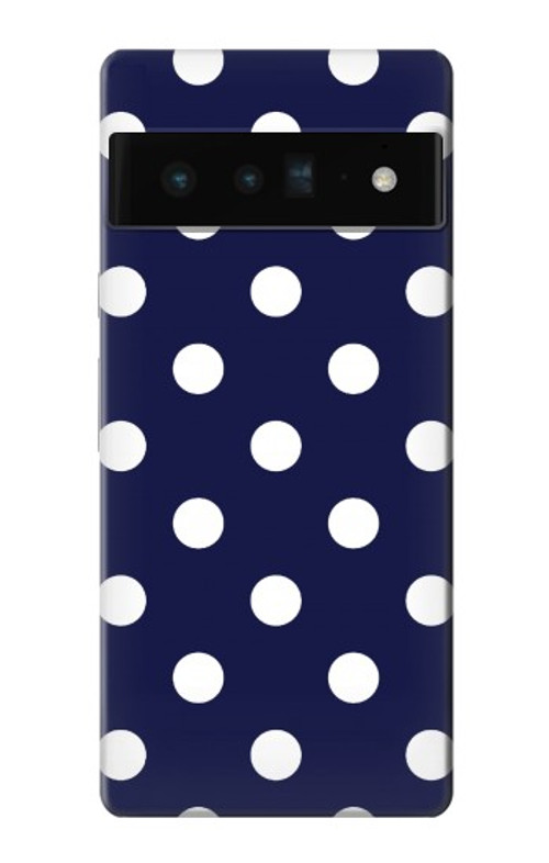 S3533 Blue Polka Dot Case Cover Custodia per Google Pixel 6 Pro
