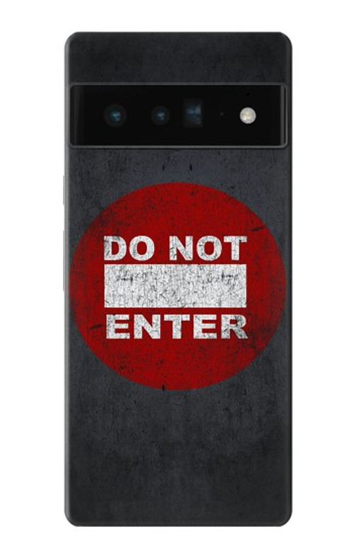 S3683 Do Not Enter Case Cover Custodia per Google Pixel 6 Pro