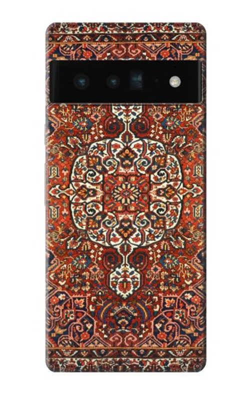 S3813 Persian Carpet Rug Pattern Case Cover Custodia per Google Pixel 6 Pro