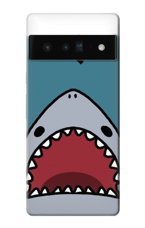 S3825 Cartoon Shark Sea Diving Case Cover Custodia per Google Pixel 6 Pro