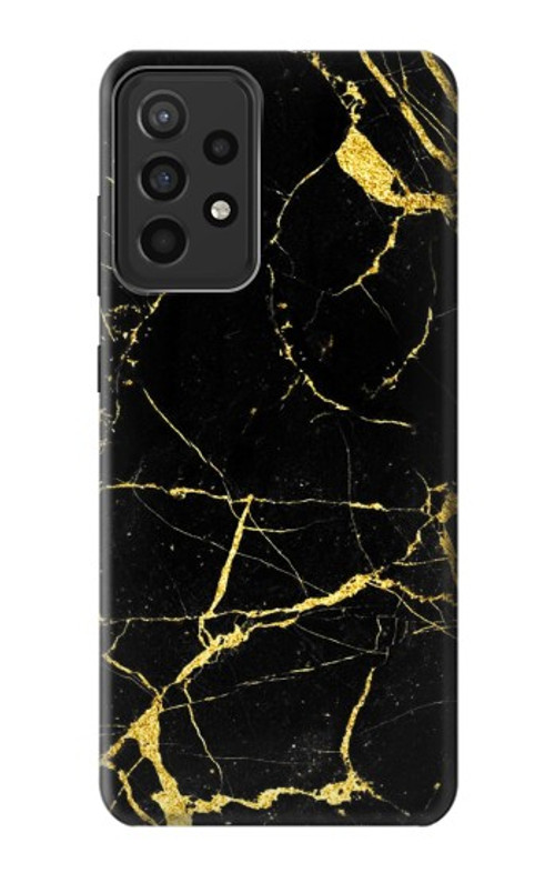 S2896 Gold Marble Graphic Printed Case Cover Custodia per Samsung Galaxy A52s 5G