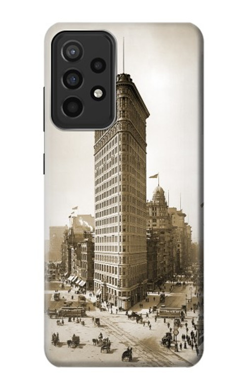 S3046 Old New York Flatiron Building Case Cover Custodia per Samsung Galaxy A52s 5G