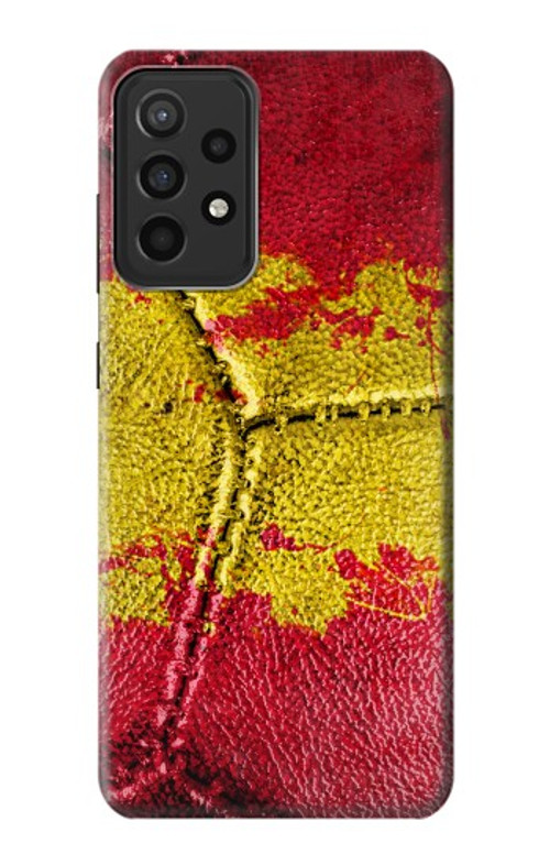 S3315 Spain Flag Vintage Football Graphic Case Cover Custodia per Samsung Galaxy A52s 5G